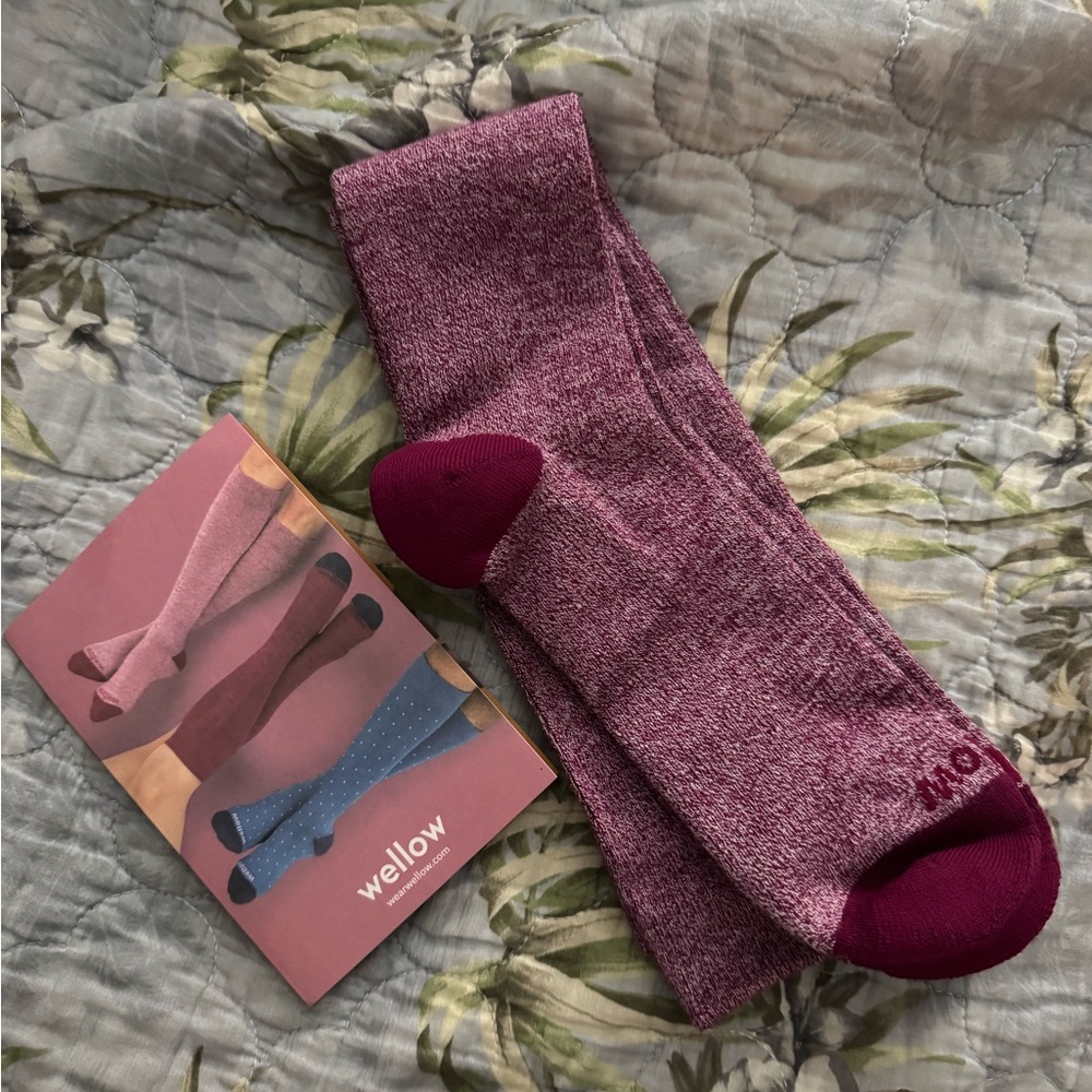 Wellow Compression Socks. Wide Calf. Size XL NWOT